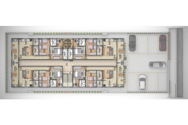 Apartamentos 1 e 2 quartos (com suíte) à venda próximo à praia no Jardim Atlântico em Itaipuaçu, Maricá/RJ